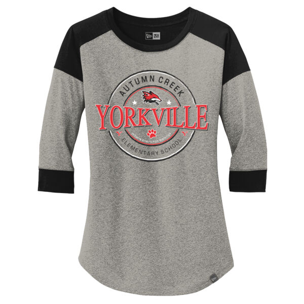 Women's Yorkville Foxes 3/4 Raglan Sleeve Thumbnail